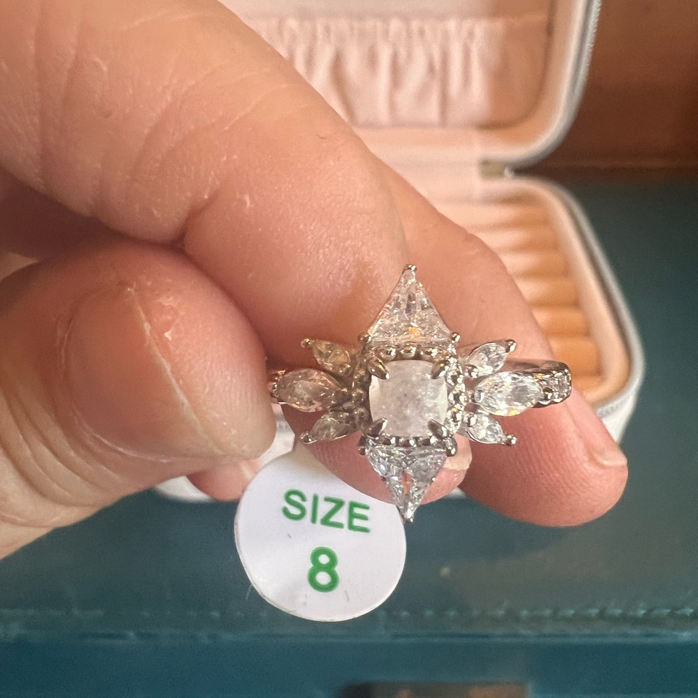 Bomb Party Ice Crystal Ring